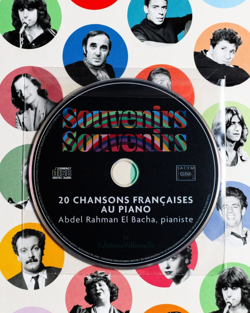 Souvenirs, souvenirs : 20 chansons françaises réinventées au piano par Abdel Rahman El Bacha